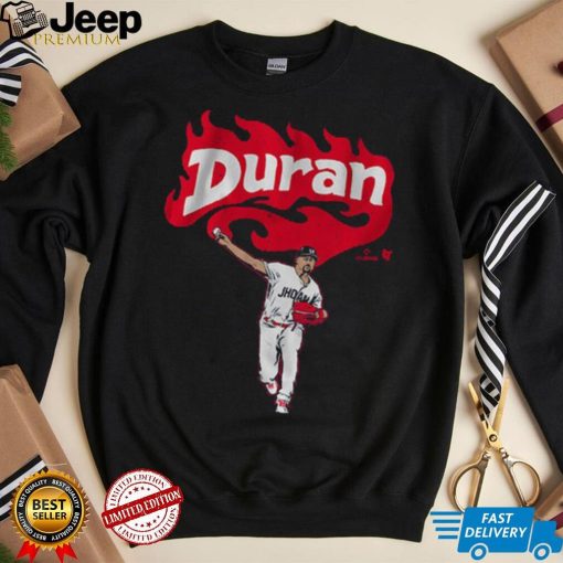 Jhoan Duran Flames Shirt