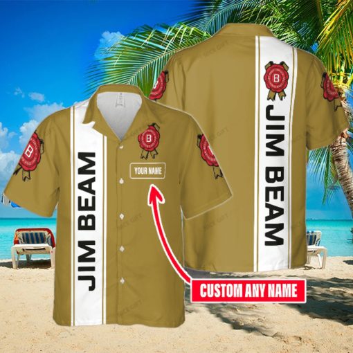 Jim Beam Custom Name For Fans Full Printing Hawaiian Shirt