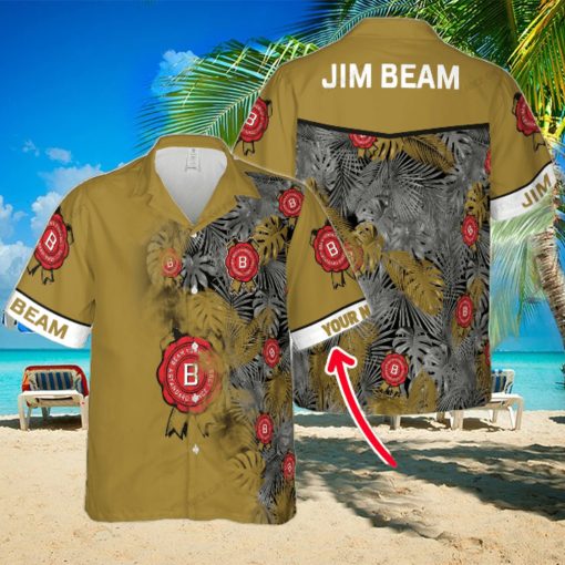 Jim Beam Custom Name Full Printed Classic Hawaiian Shirt