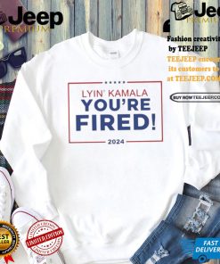 Jim Stewartson Lyin’ Kamala You’re Fired Shirt