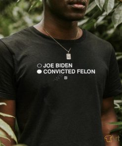 Joe Biden Convicted Felon Pullover Shirt