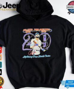 Joe Carter ‘lightning does strike twice vintage shirt