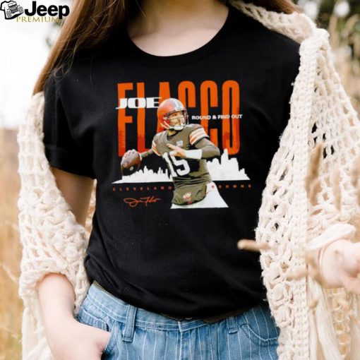 Joe Flacco Cleveland Browns round and find out shirt