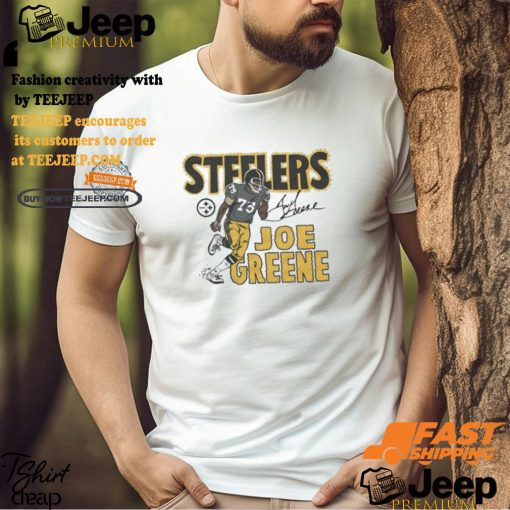 Joe Greene Pittsburgh Steelers Signature T shirts