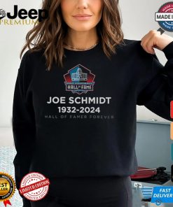 Joe Schmidt 1932 2024 Pro Football Hall of Fame Forever shirt