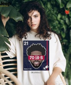 Joel Embiid Dearbball Record Night 70 Pts Shirt