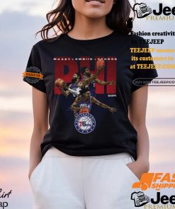 Joel Embiid Tyrese Maxey & Paul George Philadelphia 76ers Trio Shirt