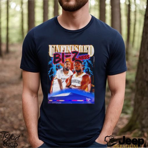 Joelvenile Zion Williamson Unfinished Bi Z Ness Tee Shirt