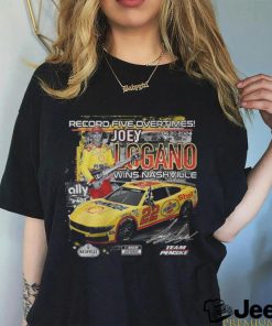 Joey Logano Checkered Flag Sports 2024 Ally 400 Race Winner Shirt