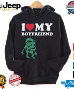 Joey Valence Wearing I Love My Boyfriend Shirt