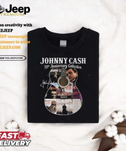 Johhny Cash 70th Anniversary Collection T Shirt