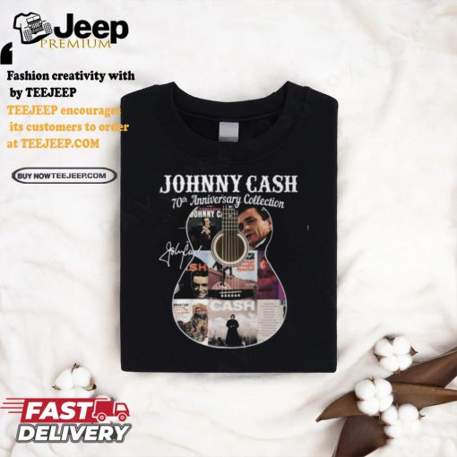 Johhny Cash 70th Anniversary Collection T Shirt