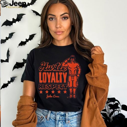 John Cena Hustle Loyalty Respect Vintage T Shirt