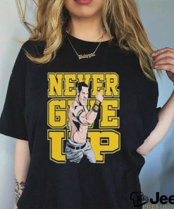 John Cena Never Give Up Shirt