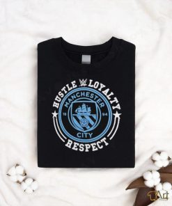 John Cena WWE x Manchester City hustle loyalty respect shirt