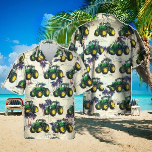 John Deere 6175R 4WD Tractor Hawaiian Shirt Beach Shirt For Men Women