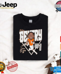 John Gentry 1 NCAA Sam Houston Bearkats football Caricature Signature t shirt