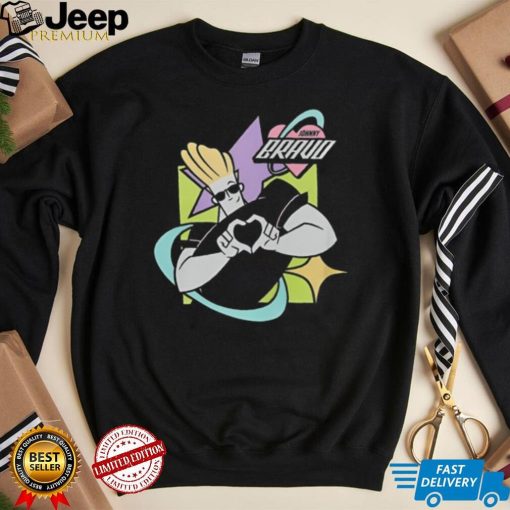 Johnny Bravo Character Ringer Shirts