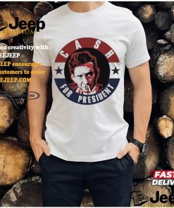 Johnny Cash Pour Le Président Shirt