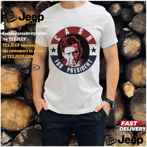 Johnny Cash Pour Le Président Shirt