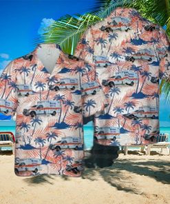 Johnson City, Tennessee, Washington County City Ems Hawaiian Shirt