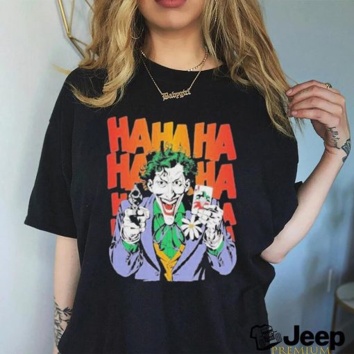 Joker Charcoal Golden Age Laughter T Shirt