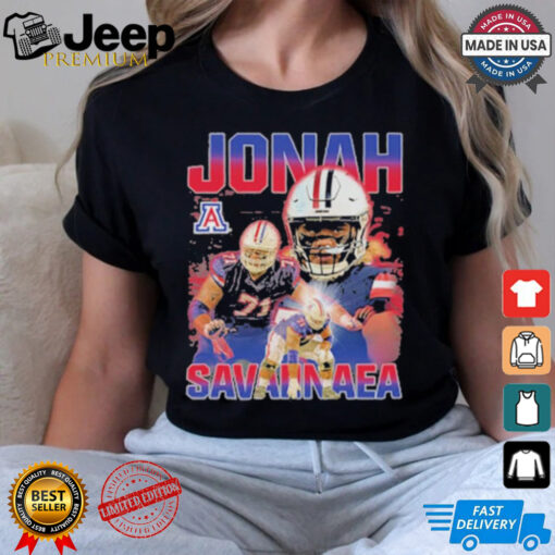 Jonah Savaiinaea Arizona Wildcats Football T Shirt