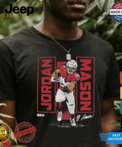 Jordan Mason San Francisco 49ers Vertical Shirt