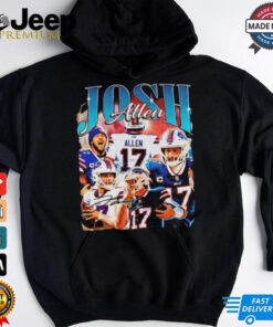 Josh Allen 17 Buffalo Bills NFL football vintage shirt