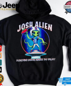 Josh Allen Alien Buffalo Bills Mafia Laser Galaxy Funny Limited Edition