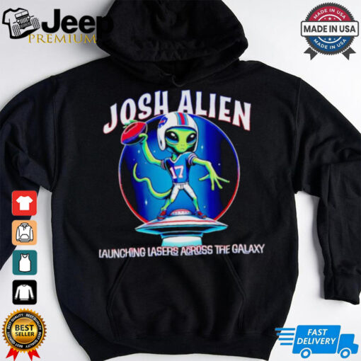 Josh Allen Alien Buffalo Bills Mafia Laser Galaxy Funny Limited Edition