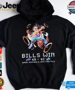 Josh Allen Best QB Ever Buffalo Bills Win Lions Fan shirt