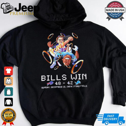 Josh Allen Best QB Ever Buffalo Bills Win Lions Fan shirt