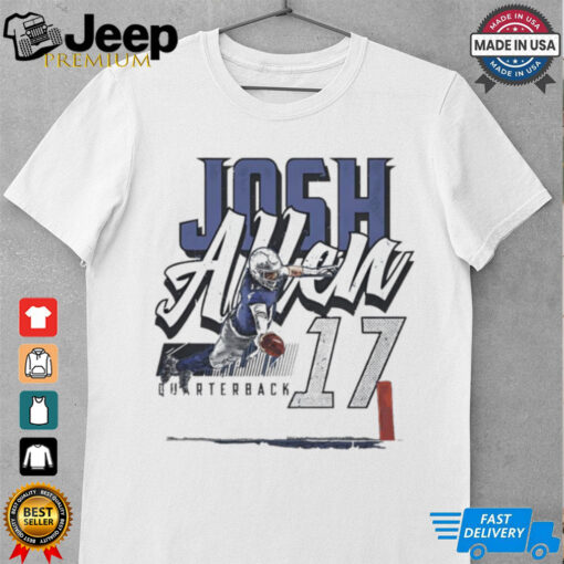 Josh Allen Buffalo Bills touchdown dive vintage shirt