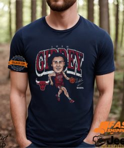 Josh Giddey Chicago Bulls Cartoon Shirt