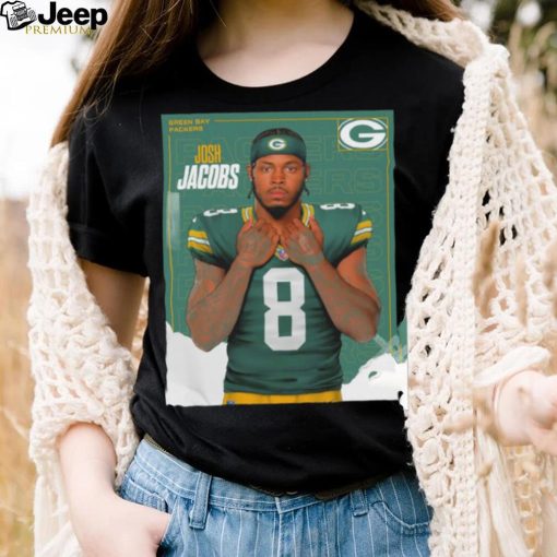 Josh Jacobs 8 Green Bay Packers shir