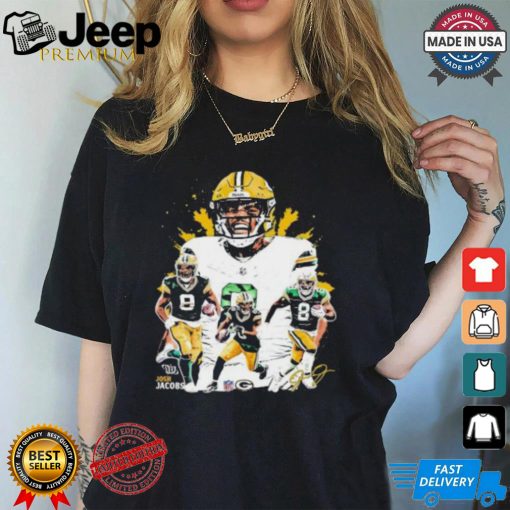 Josh Jacobs Green Bay Packers vintage signature shirt