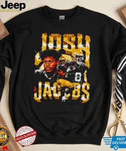 Josh Jacobs number 8 Green Bay Packers football player vintage shirt