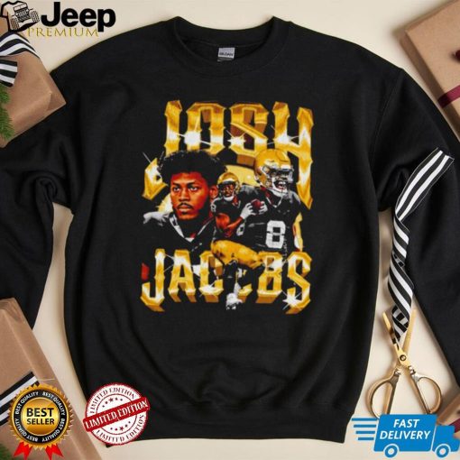 Josh Jacobs number 8 Green Bay Packers football player vintage shirt