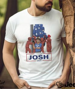 Josh Joshua Block 2024 Patriotic American Frat Boys Flag T Shirt