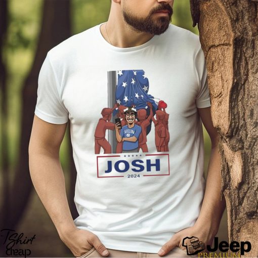 Josh Joshua Block 2024 Patriotic American Frat Boys Flag T Shirt