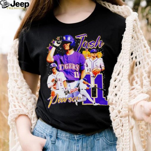 Josh Pearson LSU Tigers baseball graphic shirt