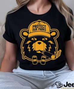 Jre Protect Our Parks Yellow t shirt