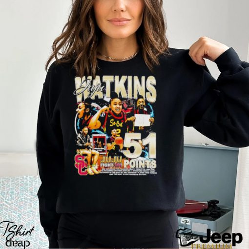 JuJu Watkins fight on 51 points vintage shirt