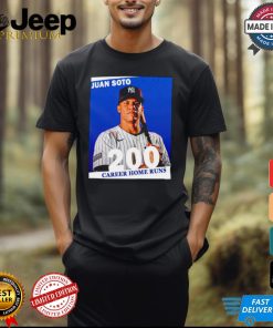 Juan Soto 200 career home runs MLB shirt