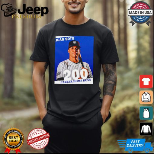 Juan Soto 200 career home runs MLB shirt