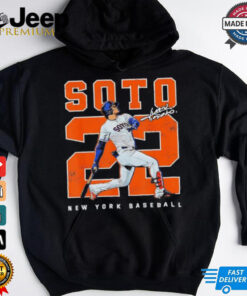Juan Soto 22 New York Mets baseball signature Print 2D T shirt