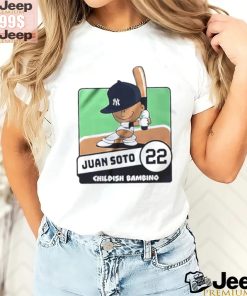 Juan Soto Childish Bambino shirt