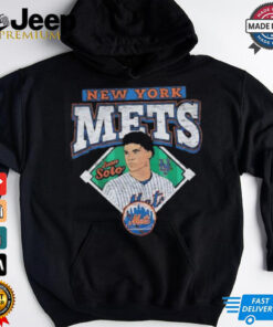 Juan Soto New York Mets baseball retro Print 2D shirt