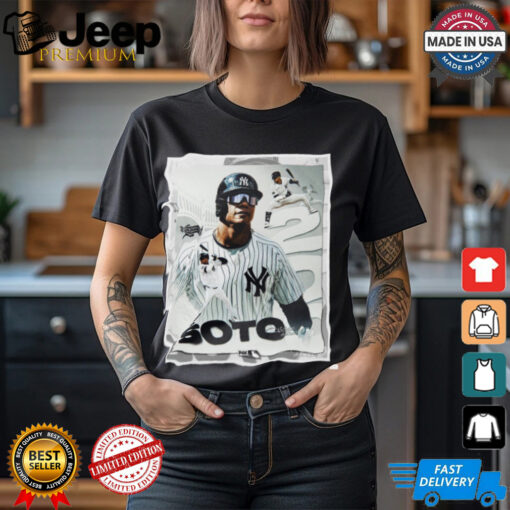 Juan Soto New York Yankees MLB Two Hundred Career Home Runs Signature Poster t shirt